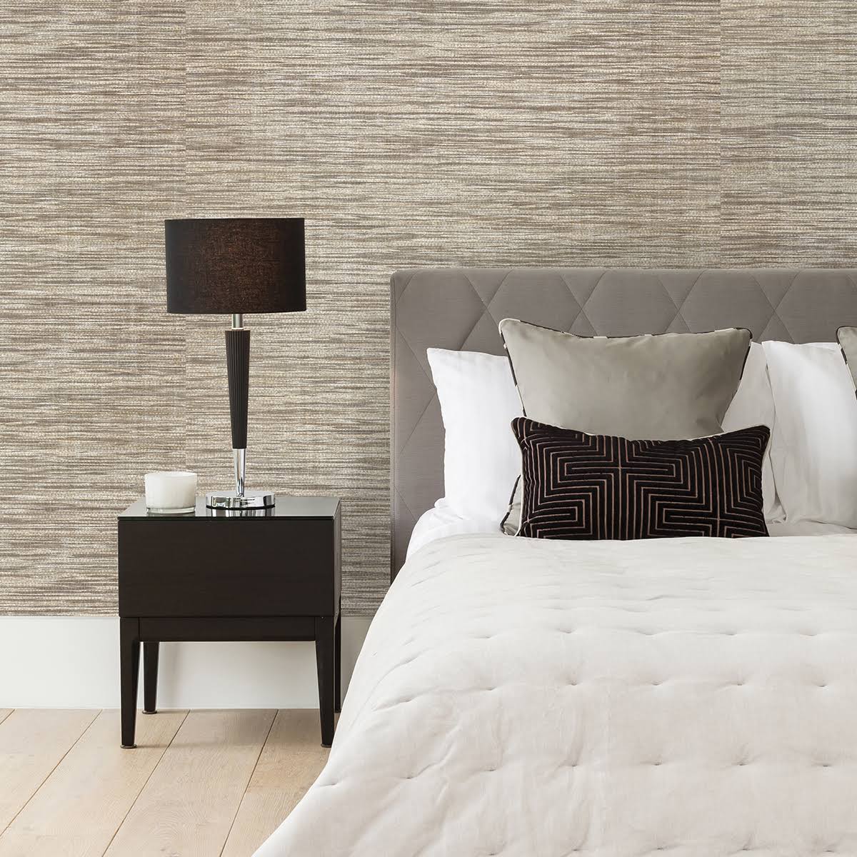 Brown Grasscloth Wallpaper S470116