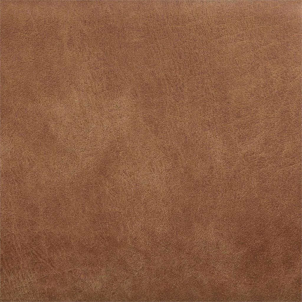 Brown and Black Faux Leather Arm Chair H203209