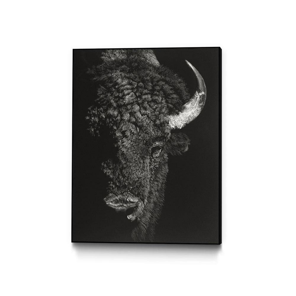 40x22 x 30x22 Framed Canvas Art Block L166