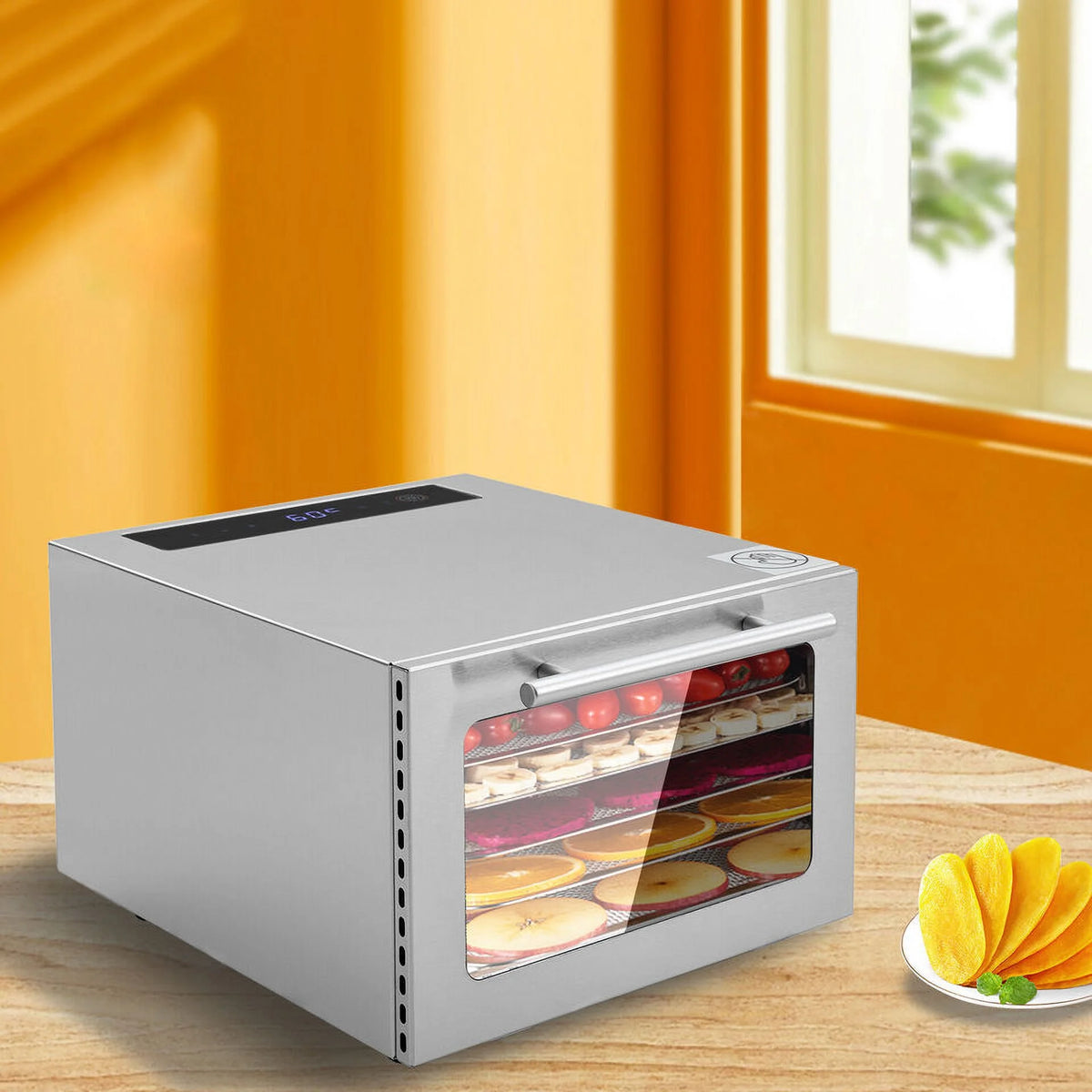 5 Trays Commercial LED Food Dehydrator 400W N346630