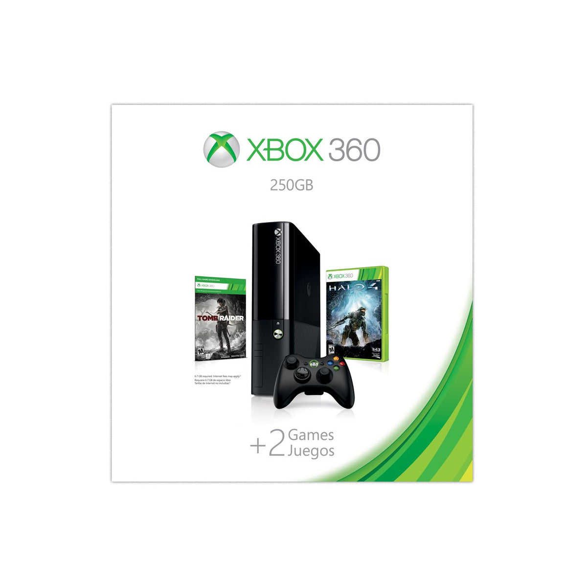 Xbox 360 250GB Console W26928