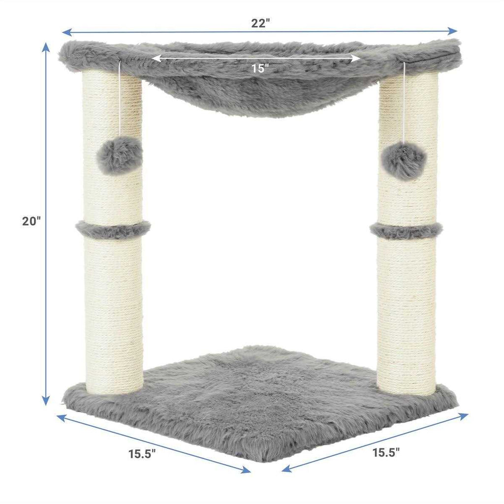 Faux Fur Cat Tree S663