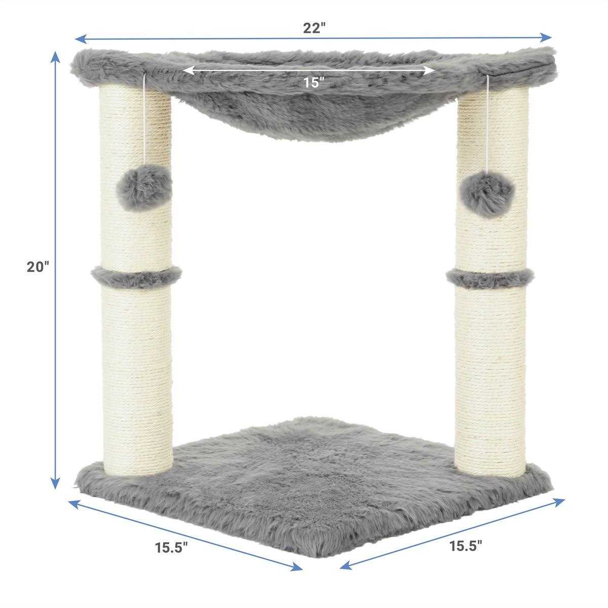 Faux Fur Cat Tree S663