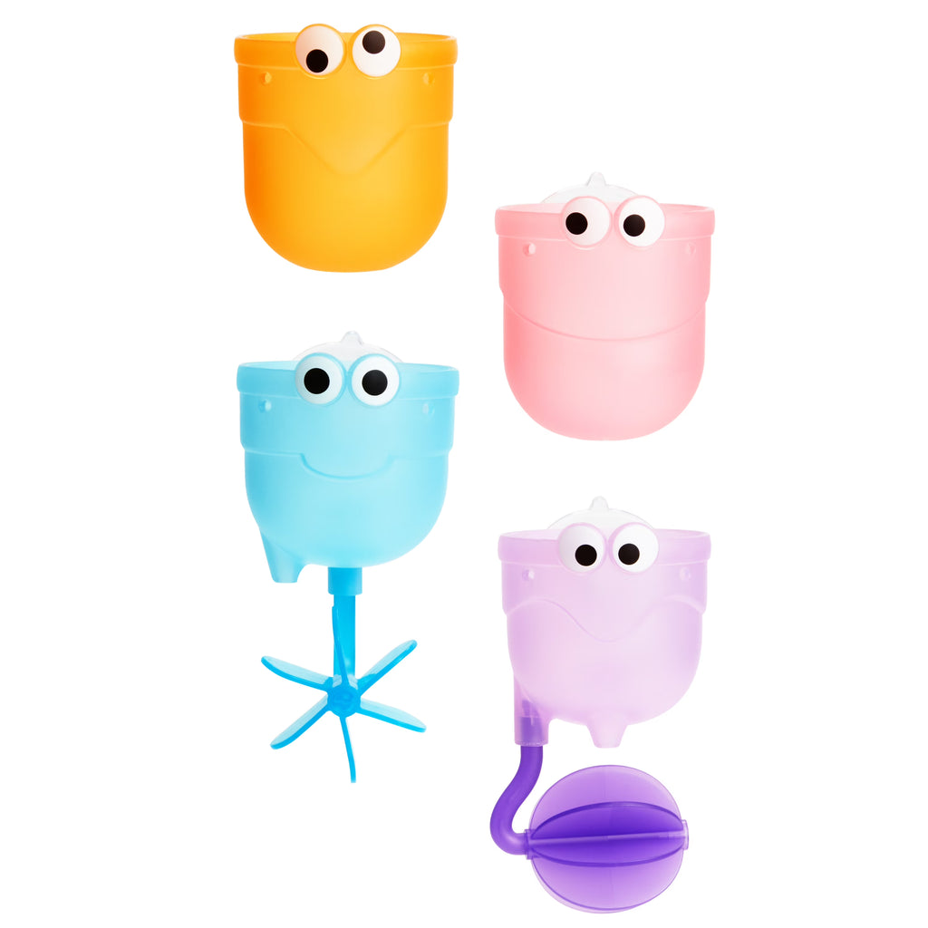 4 Pieces Baby and Toddler Bath Toy Set U9024