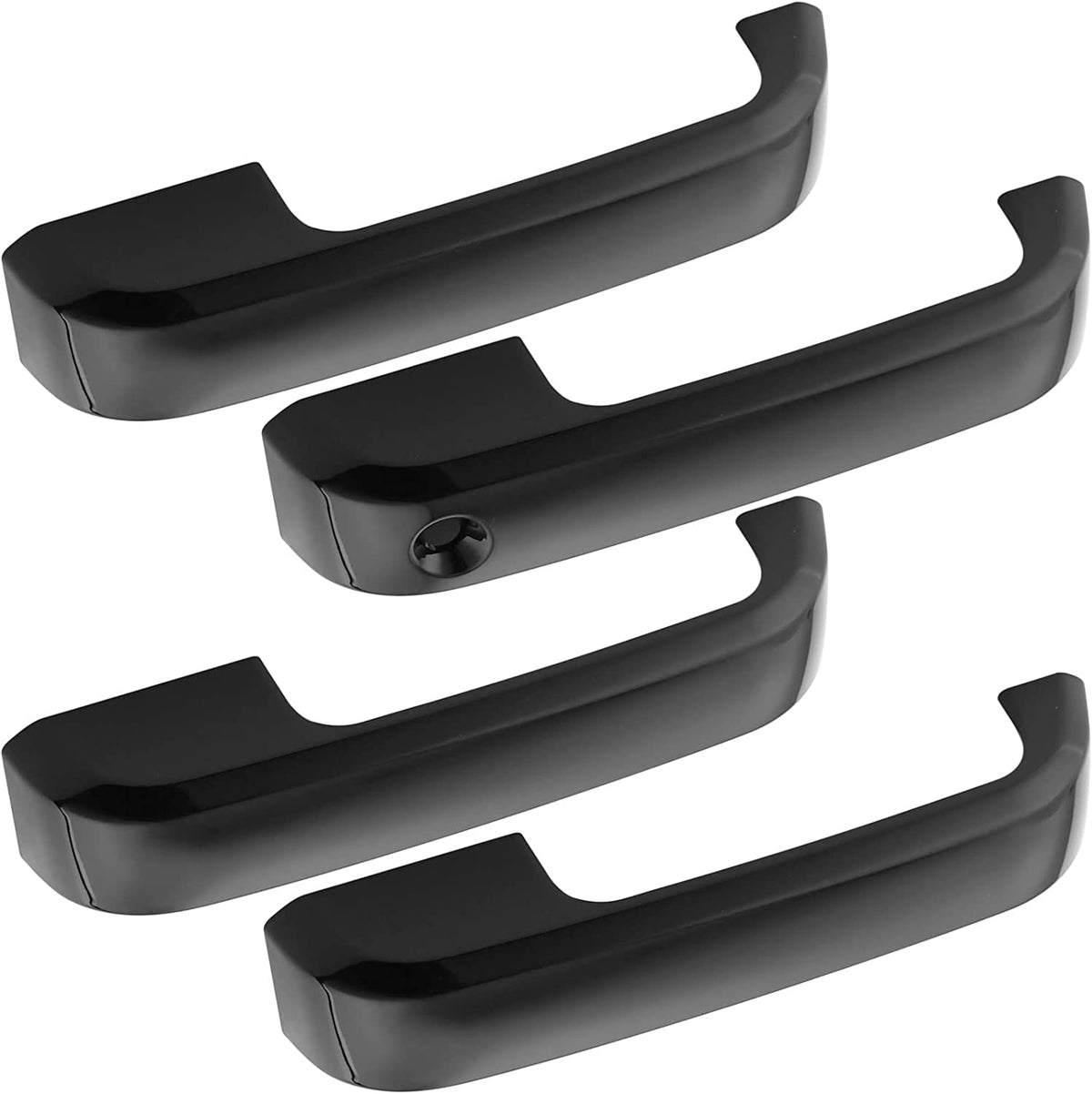 4PCS Gloss Black Exterior Car Door Handle N4517