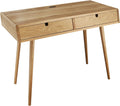 Solid American Desk with USB Ports Y73139