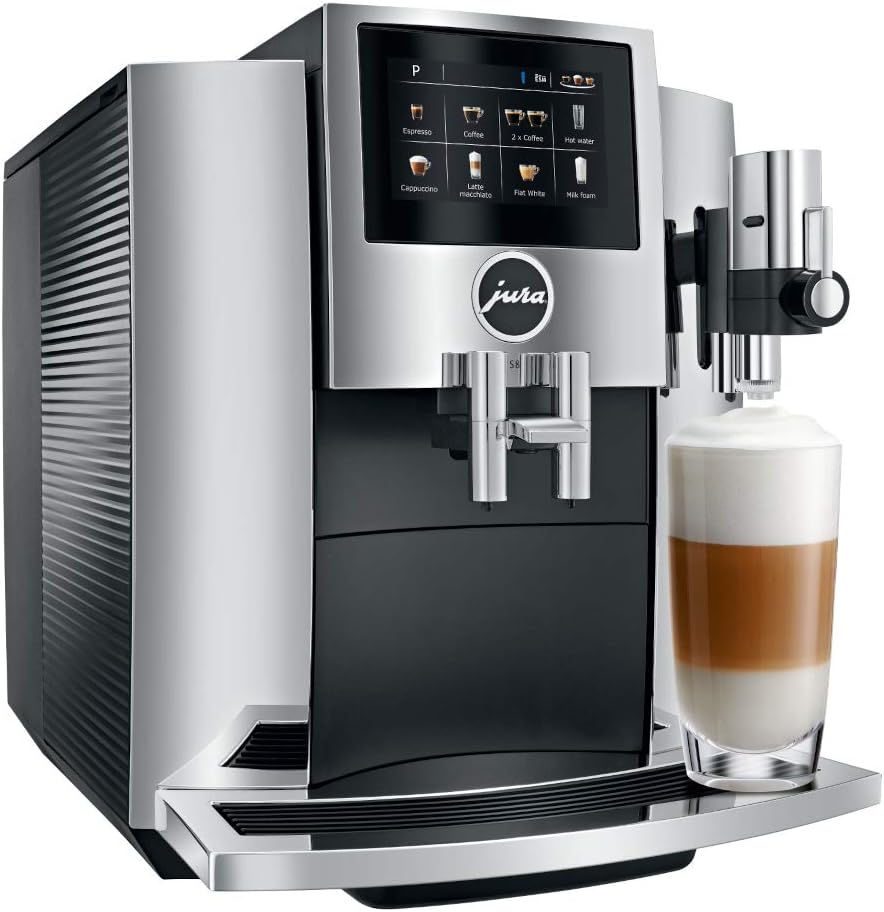 Chrome Automatic Coffee Machine, 64 ounces H1893