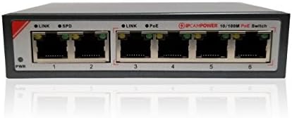 16 Port POE Network Switch with 2 Gigabit Uplink Ports R6594