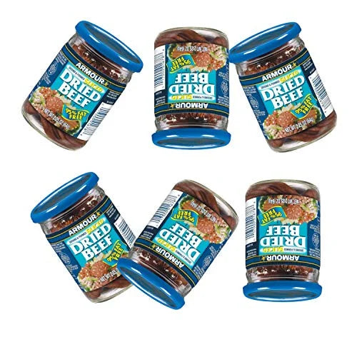 2.25 OZ Sliced Dried Beef, Jarred Meat Z623