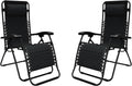 Black Zero Gravity Chair 2 Pack H370
