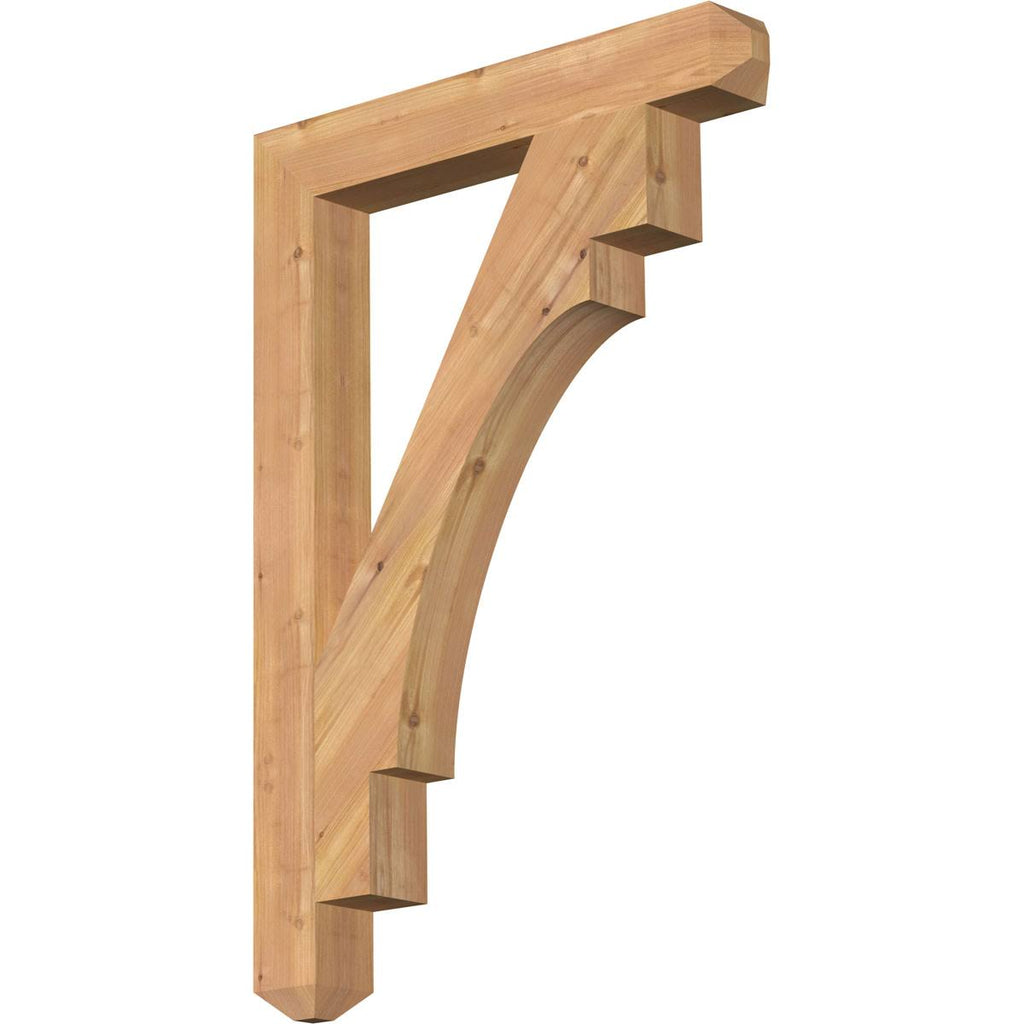 Western Red Cedar Smooth Bracket I373