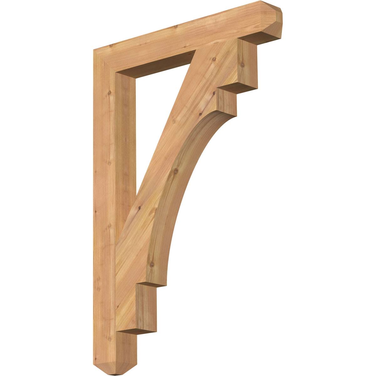 Western Red Cedar Smooth Bracket I373