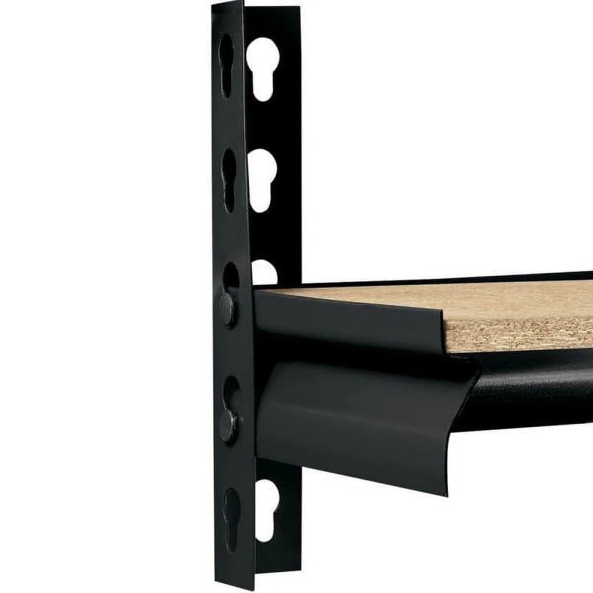 5-Shelf Steel Freestanding Shelving Unit Black X4736