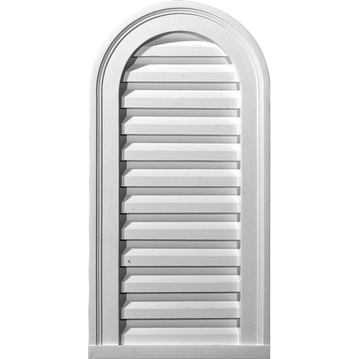 Cathedral Urethane Gable Vent Louver W85596