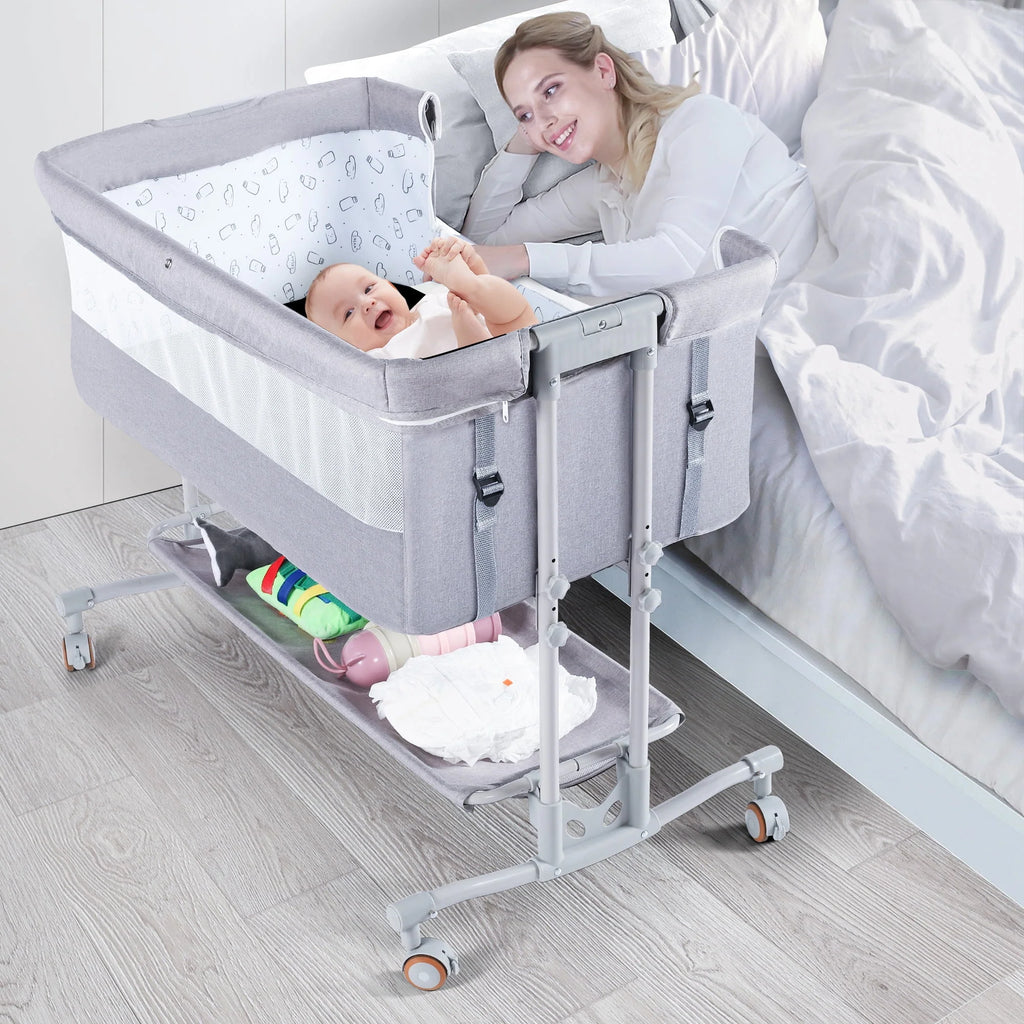 Baby Bassinet Bedside Sleeper W86463