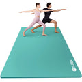 Large Exercise Mat 6' x 4' 10mm Thick NBR Black C2684