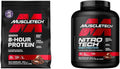 Whey & Casein Protein Powder Blend, Milk Chocolate, 4 Pounds A820389