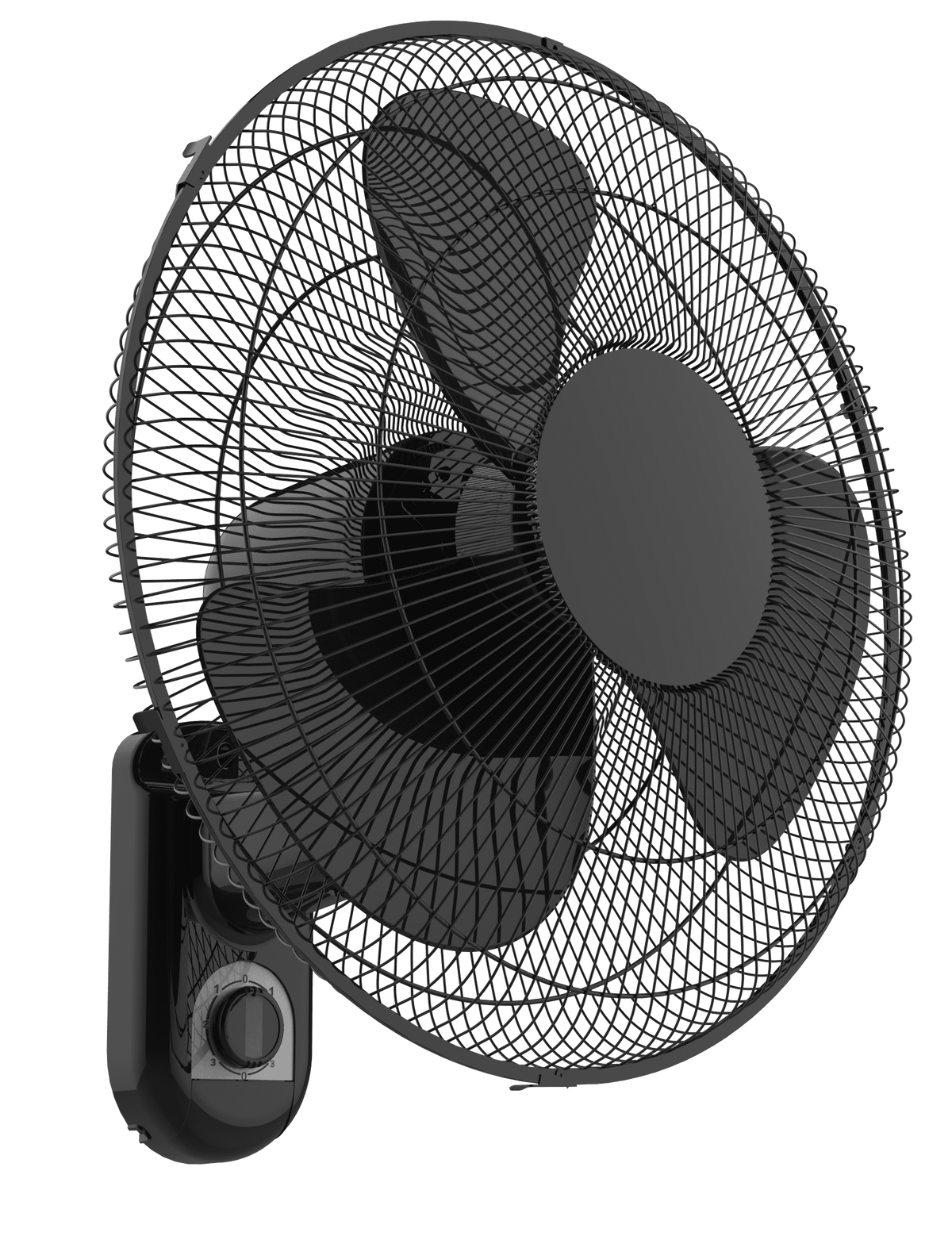 16 3-Speed Oscillating Wall Mount Fan X57353