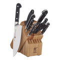 10 Pc Knife Set with Rubberwood Block W827420