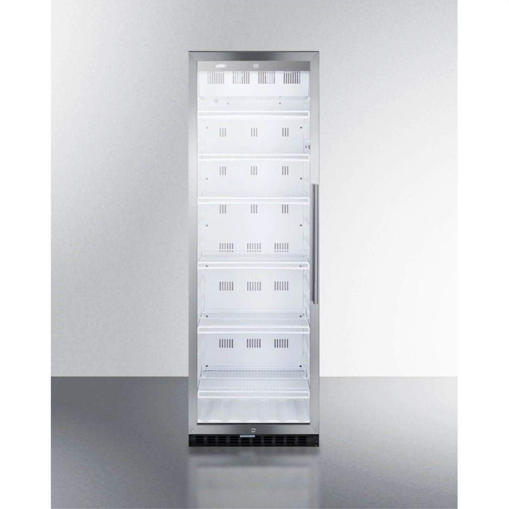24" Wide 12.6 Cu. Ft. Left Swing Merchandiser Refrigerator U165525
