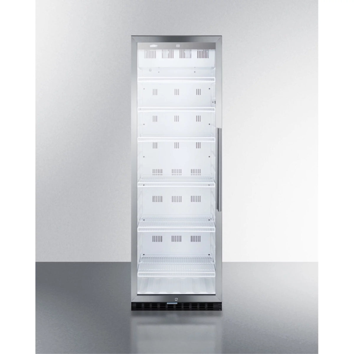 24" Wide 12.6 Cu. Ft. Left Swing Merchandiser Refrigerator U165525