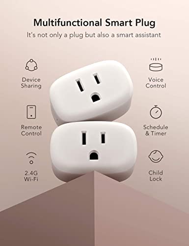 4 Pack WiFi Smart Plug T447707