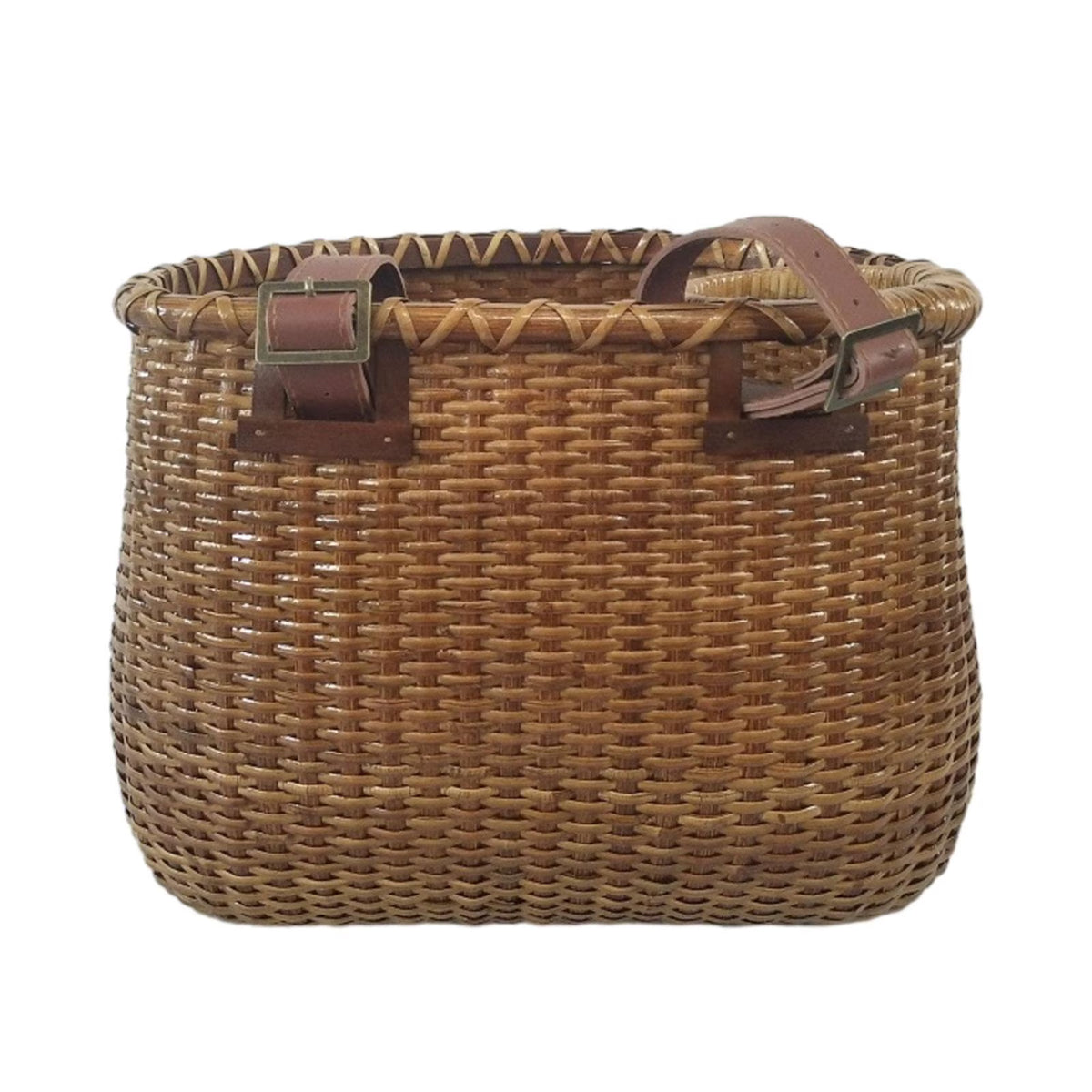 Woven Detachable Handlebar Bike Basket S386