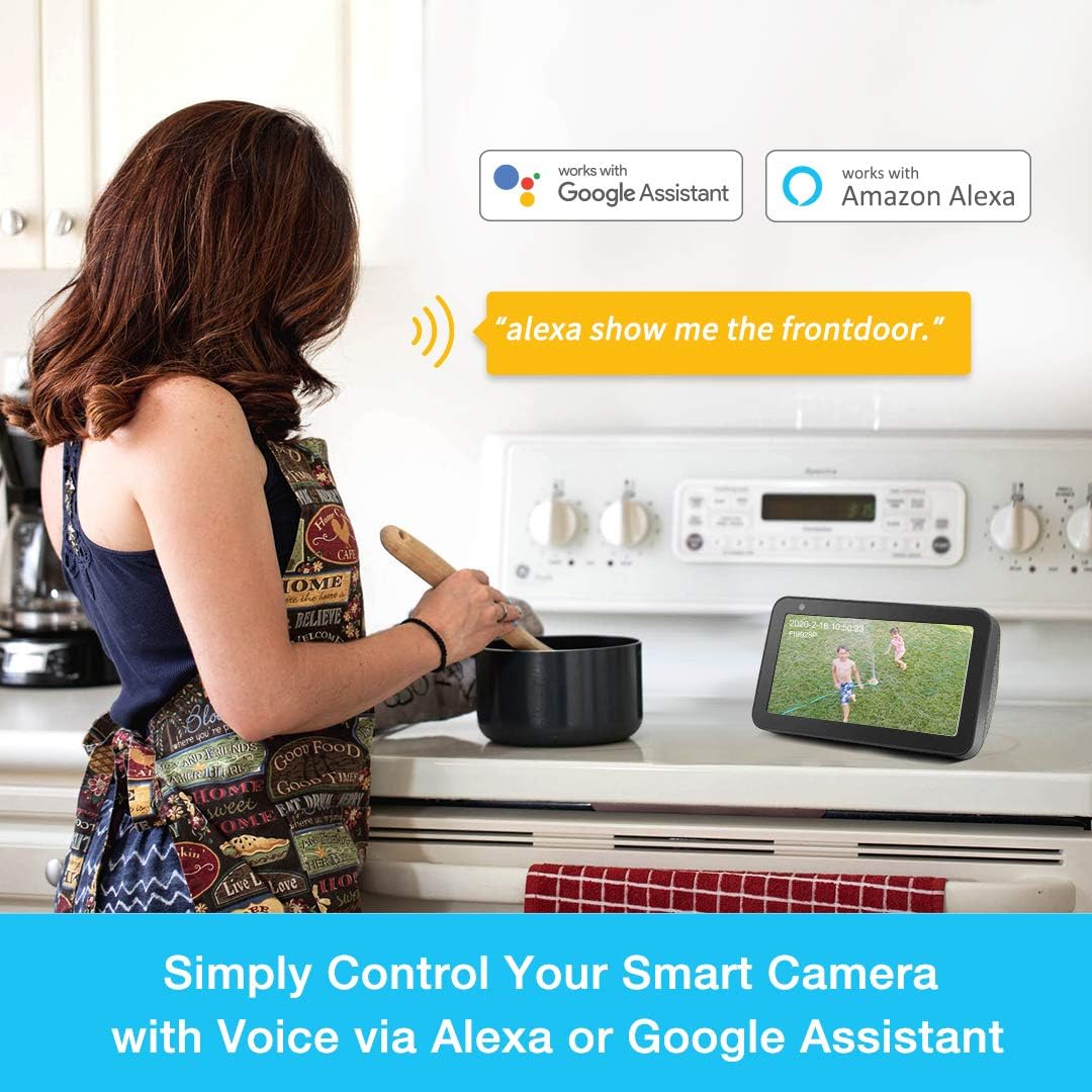 White Outdoor PTZ 4x Optical Zoom HD 1080P WiFi Security Camera I31731