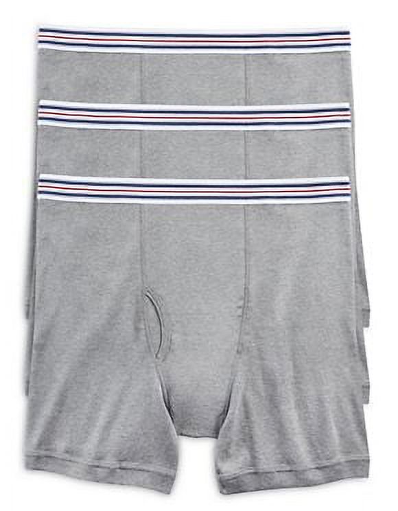 Grey 4XL Pack of 3 Boxer Briefs P837660