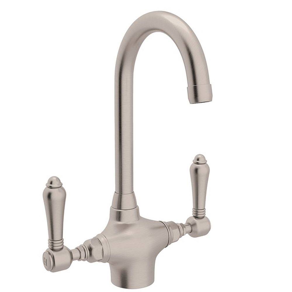 Satin Nickel Single-Hole Bar Faucet V261015
