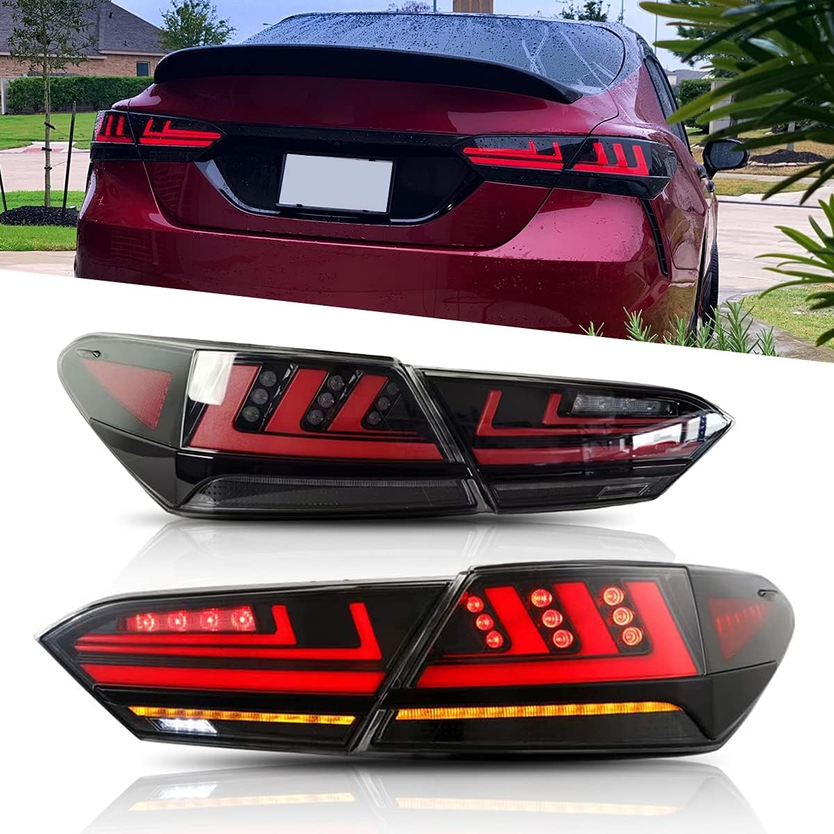 Tail Lights for Toyota Camry 2018-2022 LED Taillight Assembly J73098