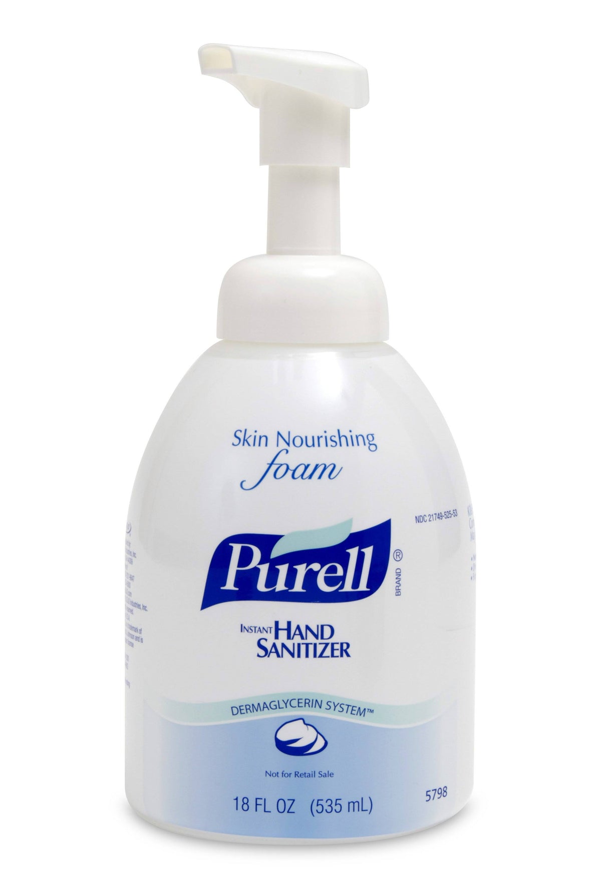 Purell Instant Hand Sanitizer Skin Nourishing Foam 535ml Bottle 4/Carton A833