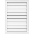 Vertical Surface Mount PVC Gable Vent P715158