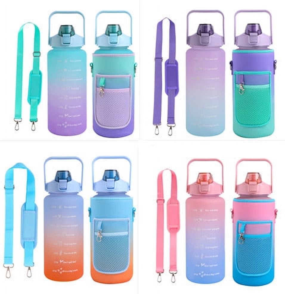 70 oz Tritan BPA-free Sports Bottle with Straw S98336