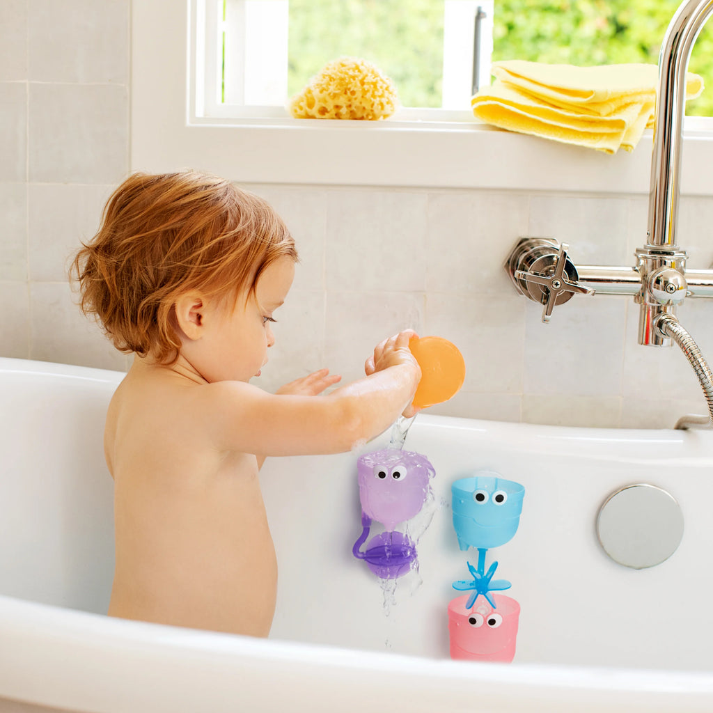 4 Pieces Baby and Toddler Bath Toy Set U9024