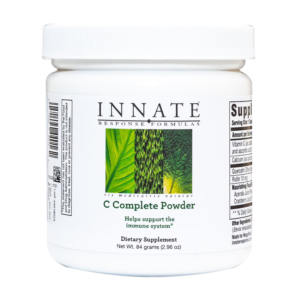 C Complete Powder Antioxidant Vitamin C Supplement Vegetarian Non-GMO 2.96 Oz. 30 Servings H721546