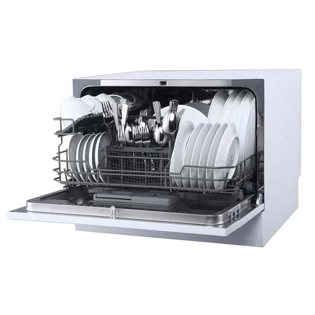 Countertop Portable Dishwasher 6 Place Setting White G74852