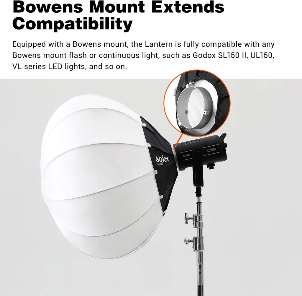 Lantern Softbox 33.5inch/85cm Soft Lighting Modifier O18670