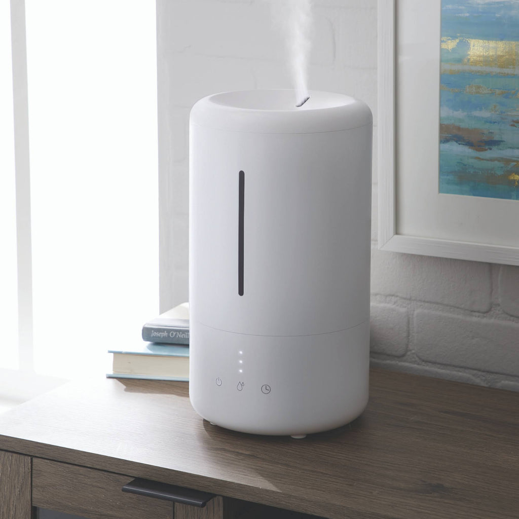 3.5L Cool Mist Ultrasonic Humidifier with Adjustable Mist Level and Auto Shut Off V19655