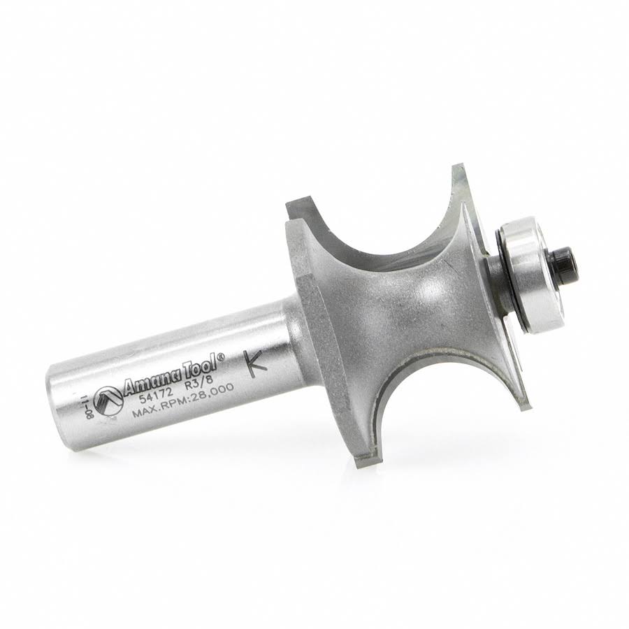 Carbide Tipped Corner Round 3/8 Radius x 1-1/2 Dia x 1 inch x 1/2 Shank V263
