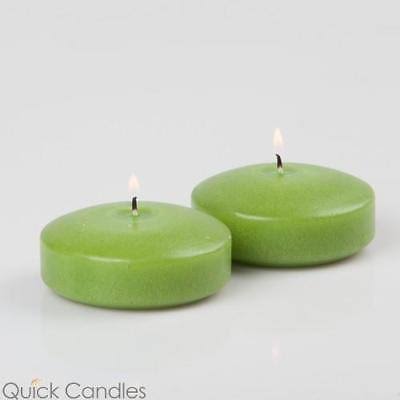 Green Floating Candles Set of 24 S970856