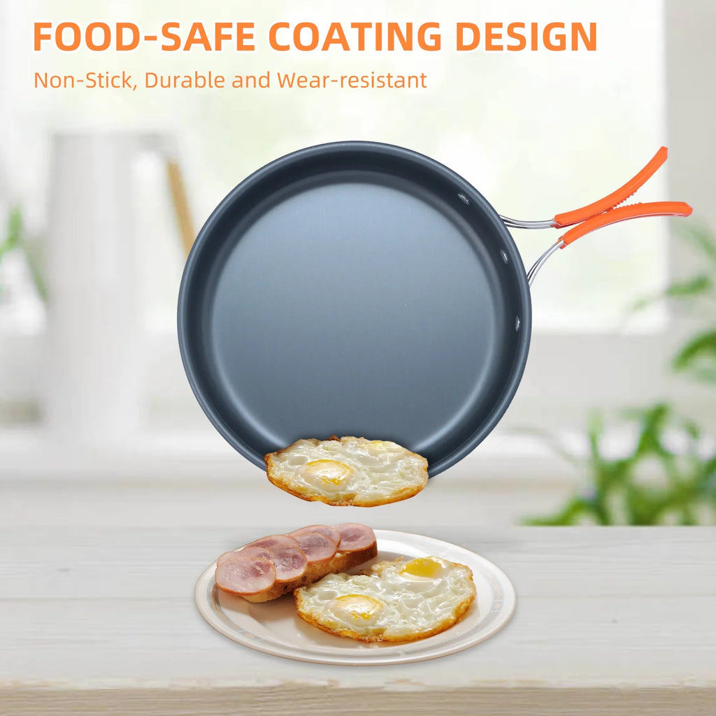 16pcs Camping Cookware Set L536795