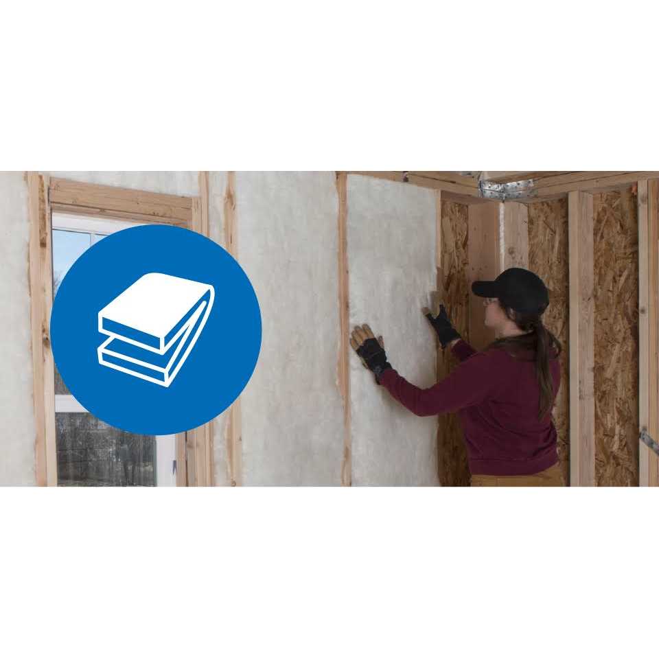 Kraft Faced Fiberglass Batt Insulation M109270