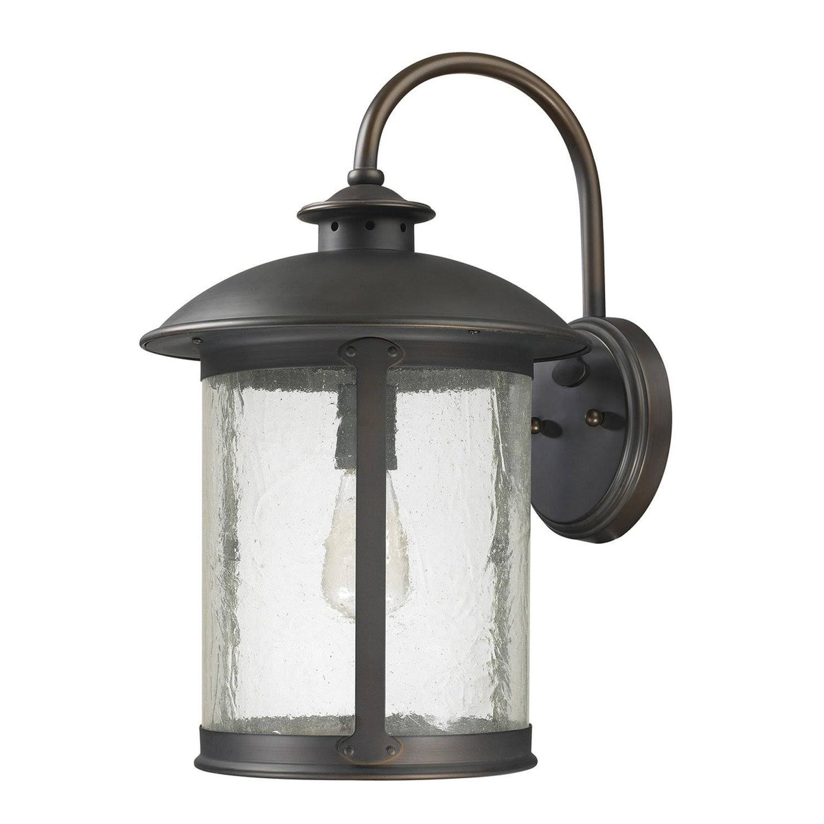 1 Light Old Bronze Outdoor Wall Lantern E5848
