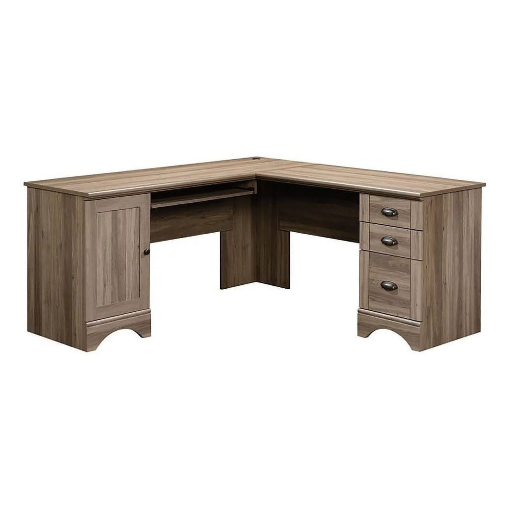 L-Shaped Engineered Wood Computer Desk Z47456