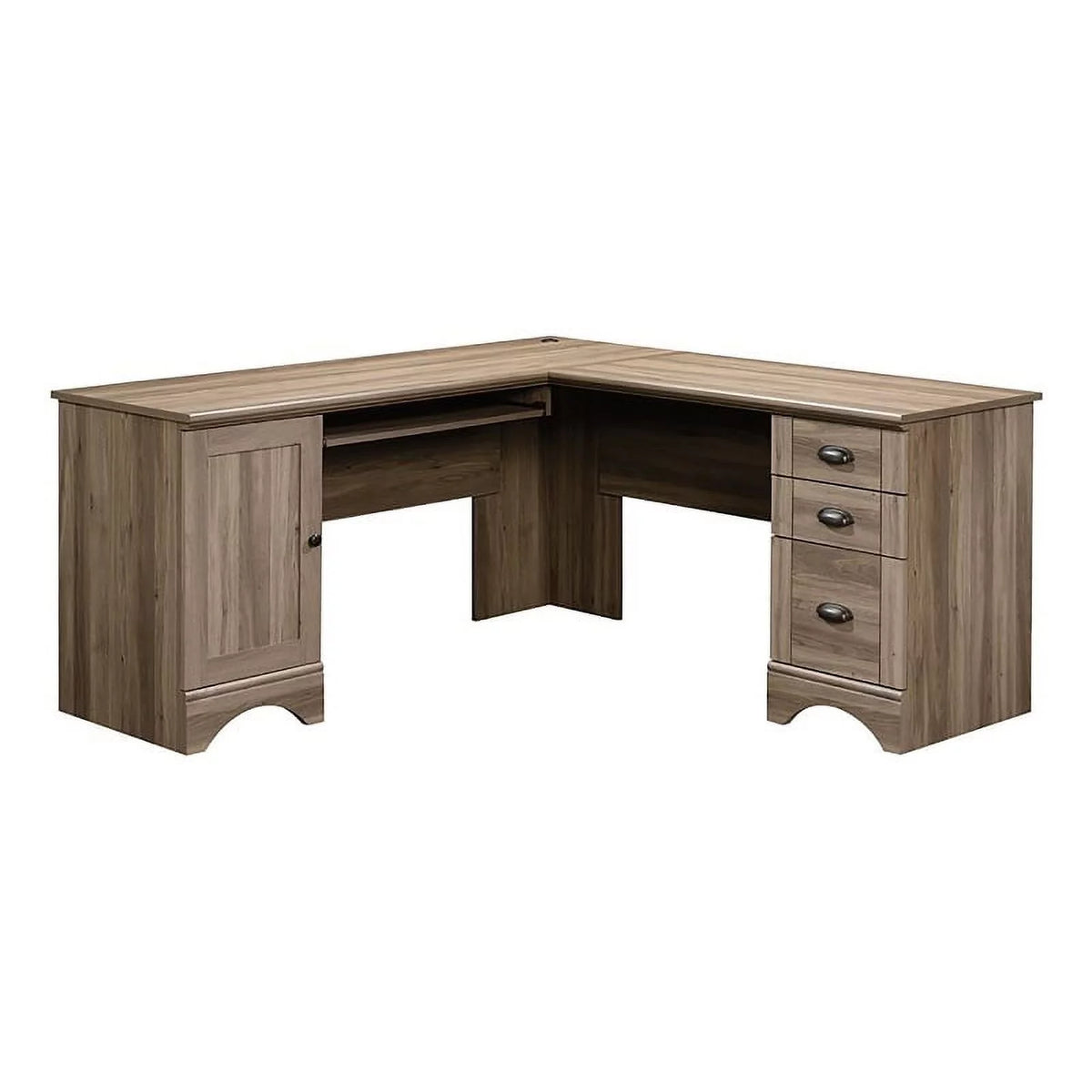 L-Shaped Engineered Wood Computer Desk Z47456