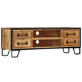 TV Cabinet with Drawers Solid Mango Wood K517