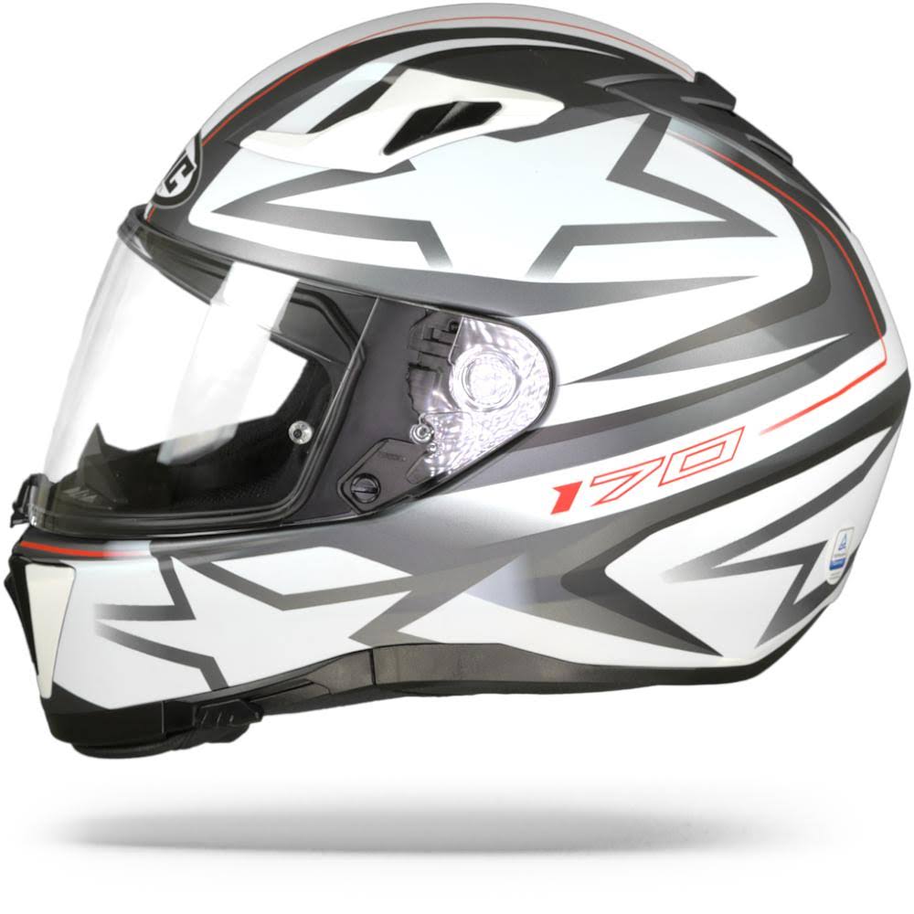 White S Motorcycle Helmet H378