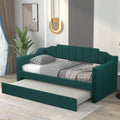 Upholstered Twin Daybed with Trundle G901
