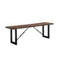 Walnut Wood Bench J41126